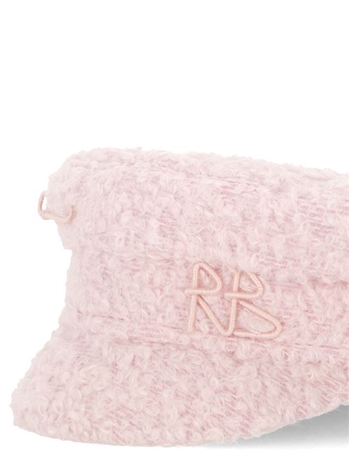 Light pink wool hat Ruslan Baginskiy | KPC039WABUKLIGHT PINK